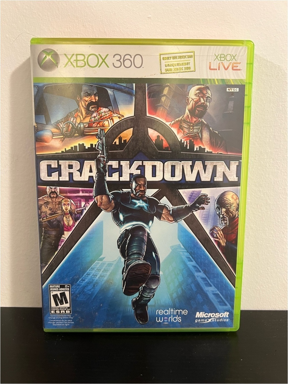 XBOX 360 Game Crackdown CIB Complete In Box Tested